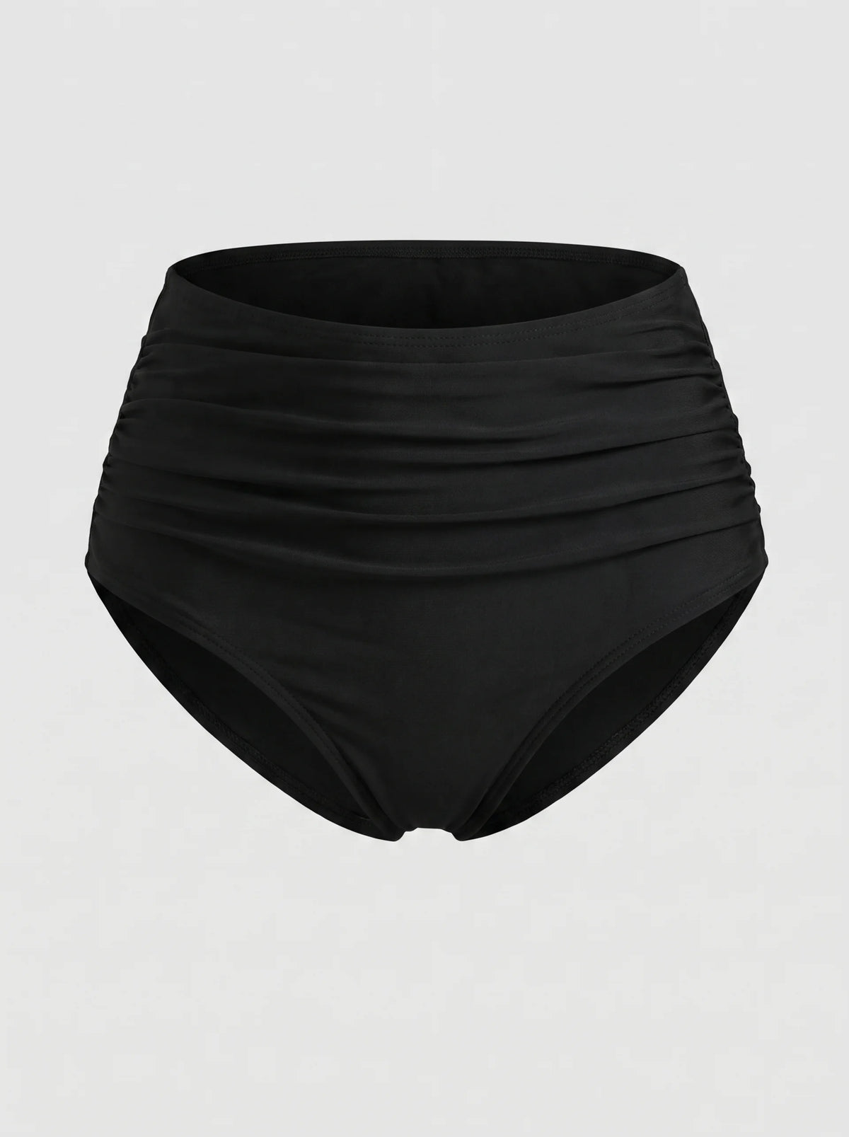 Women's High Waisted Ruched Bikini Bottoms