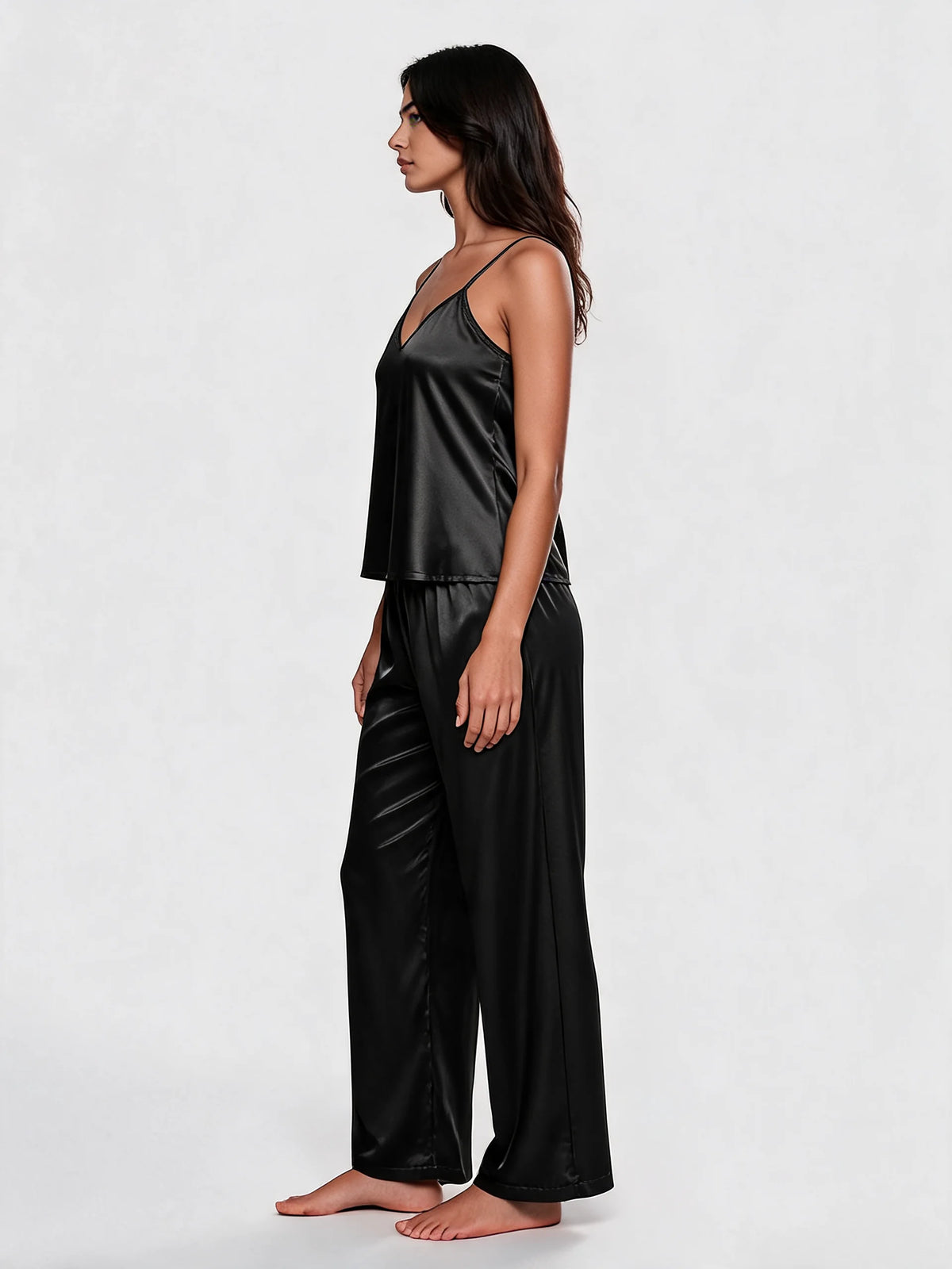 Satin Cami Pajama Set