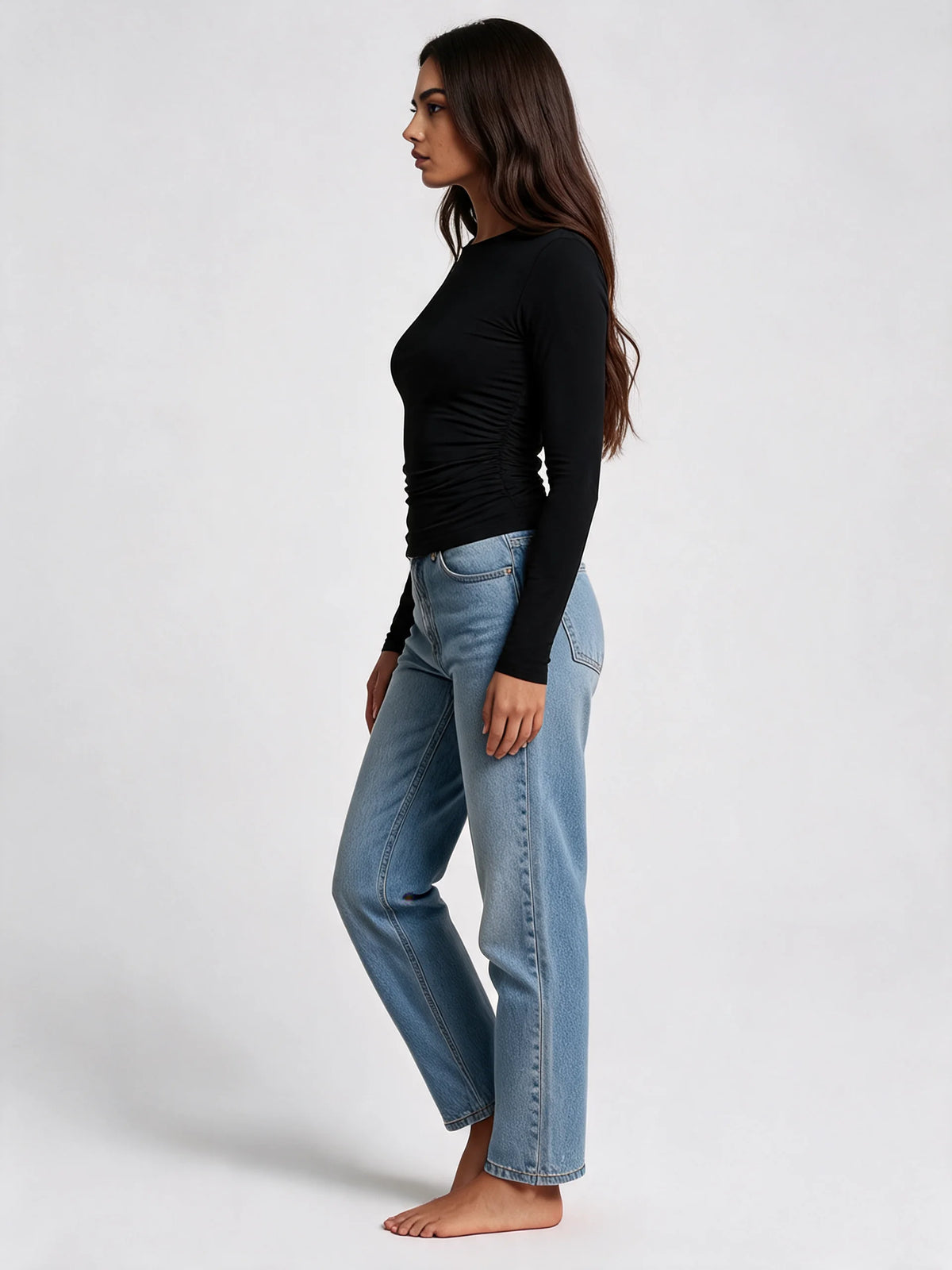Slim Fit Long Sleeve Top