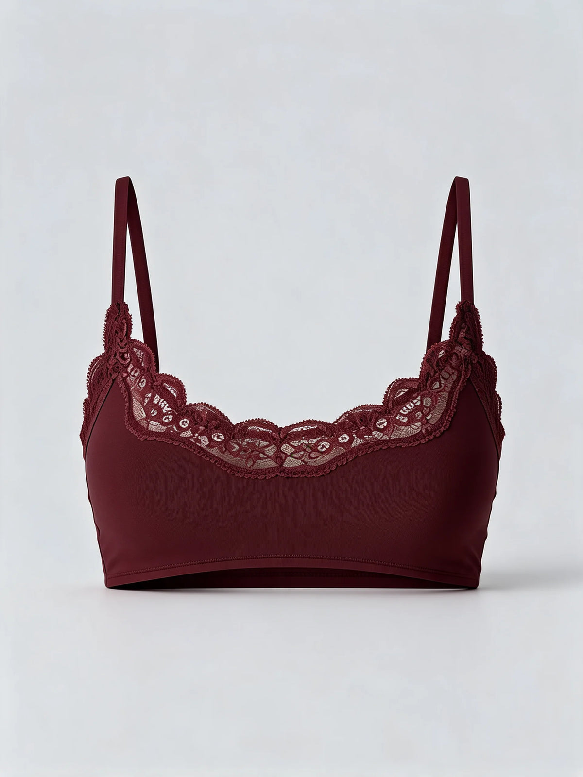 Lace Scoop Bralette Comfortable Seamless Underwear