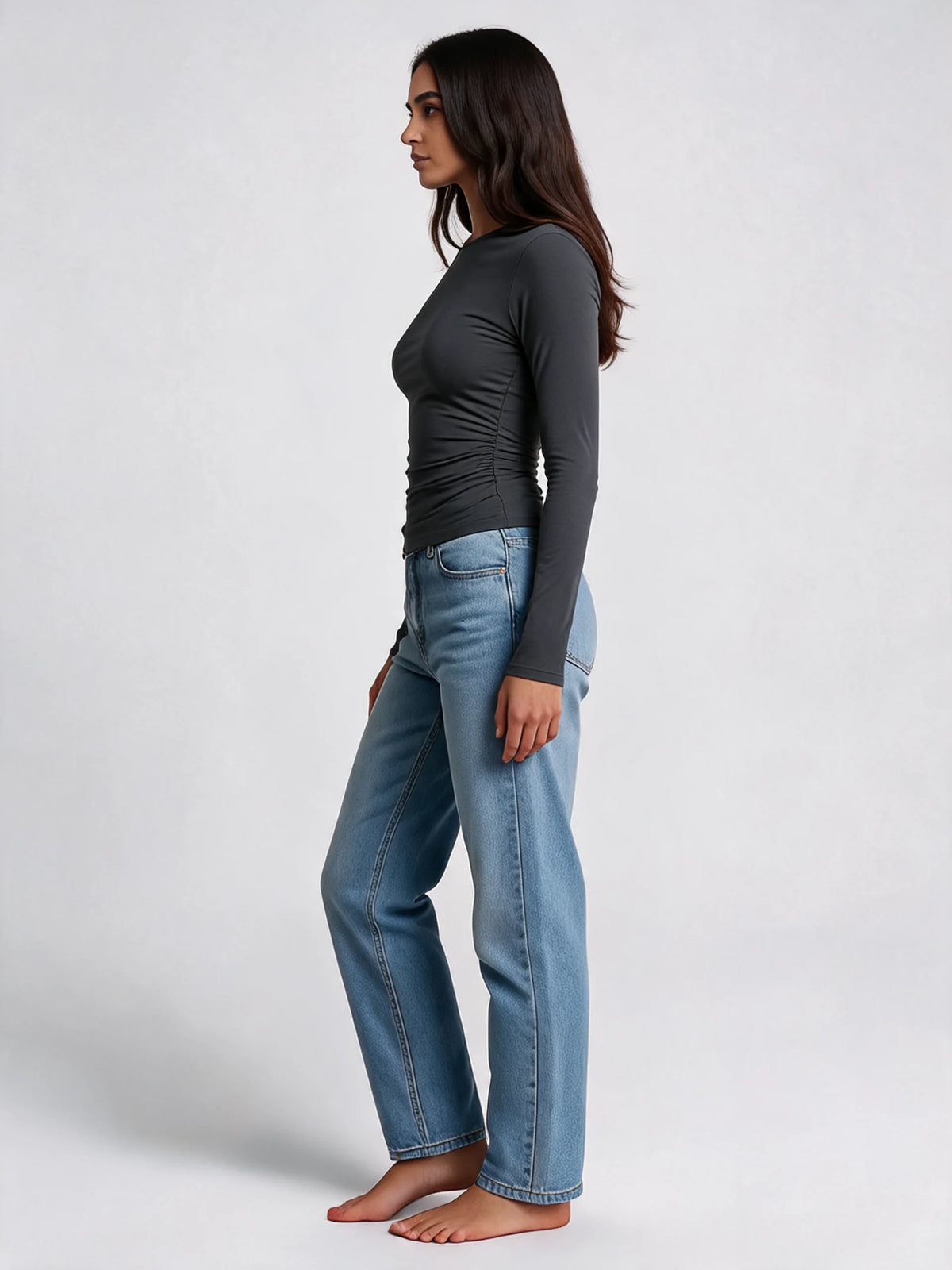 Slim Fit Long Sleeve Top