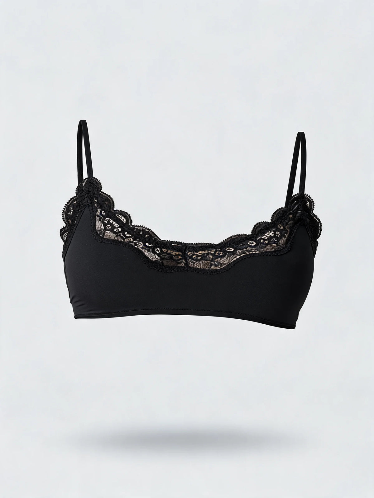 Lace Scoop Bralette Comfortable Seamless Underwear