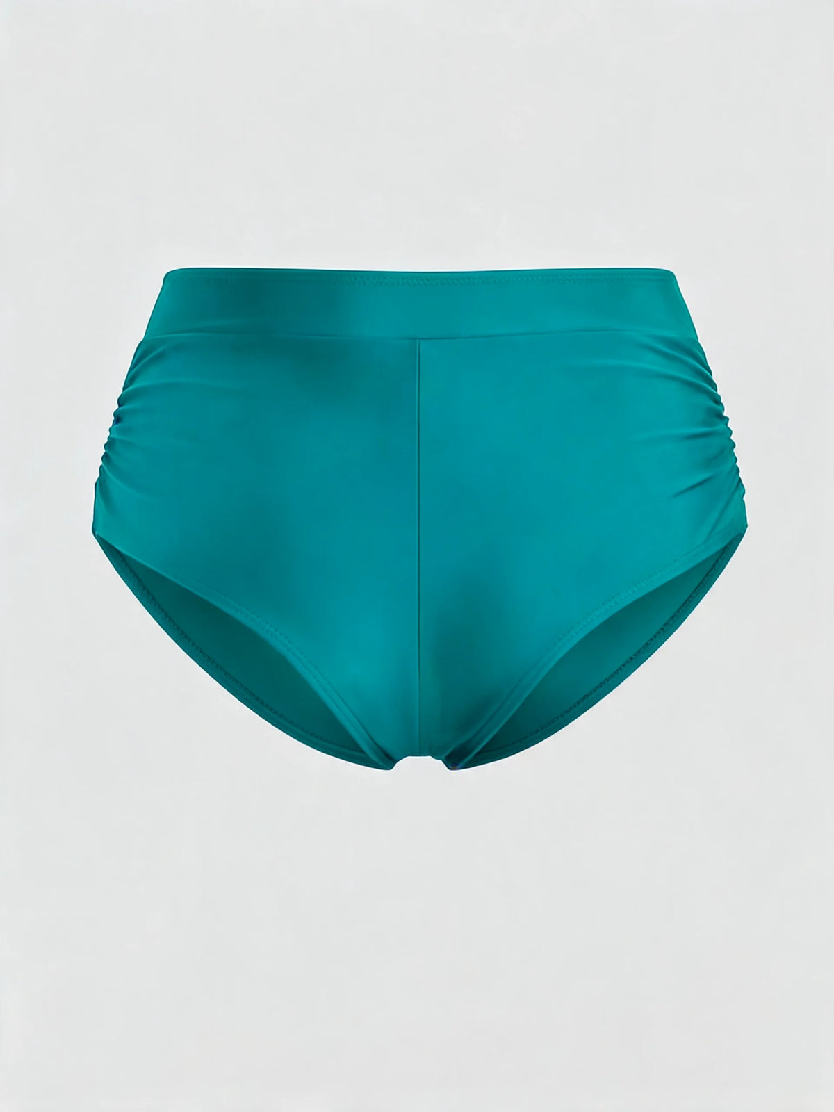 Women's High Waisted Ruched Bikini Bottoms