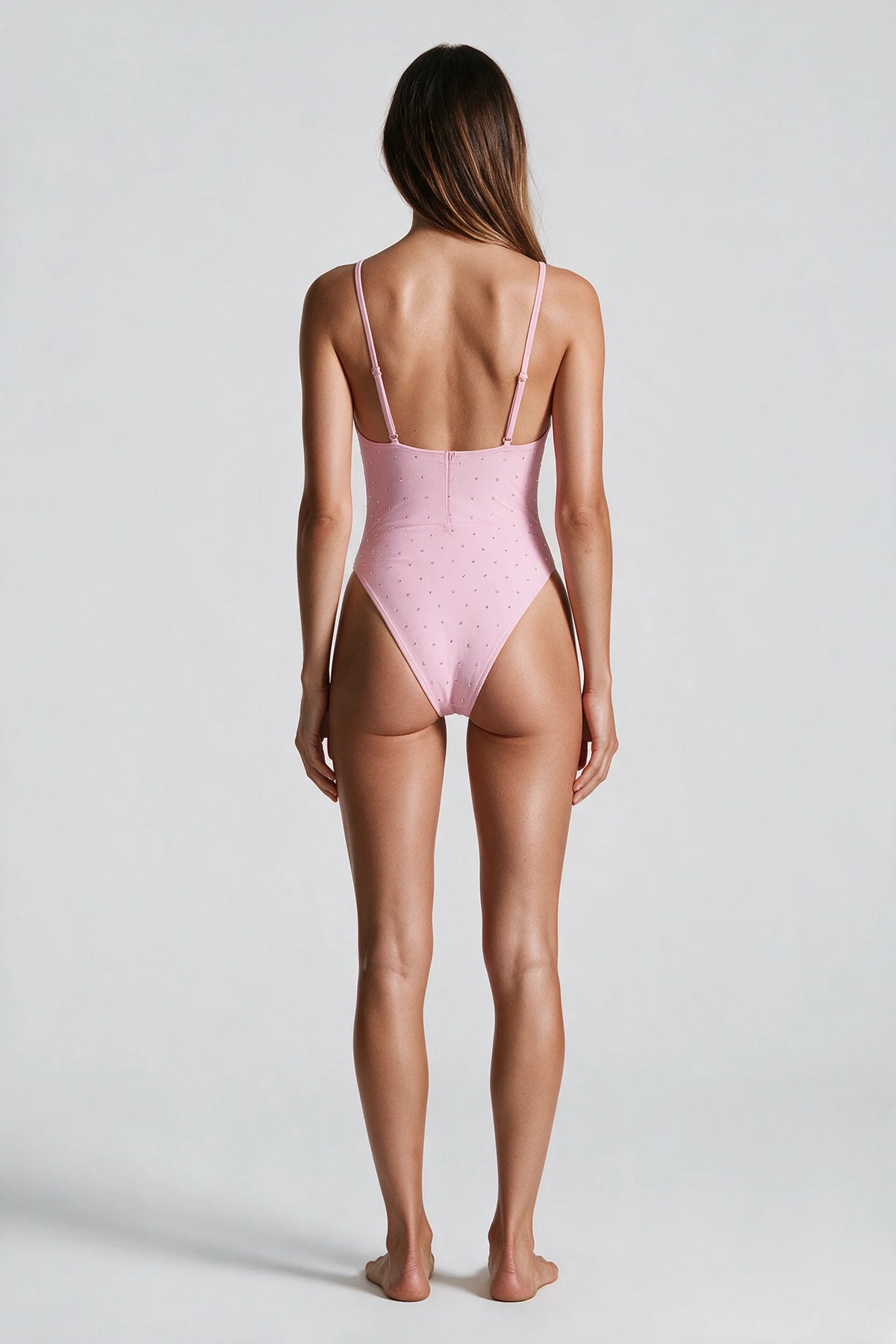 Women's One-Piece Diamond Swimsuit