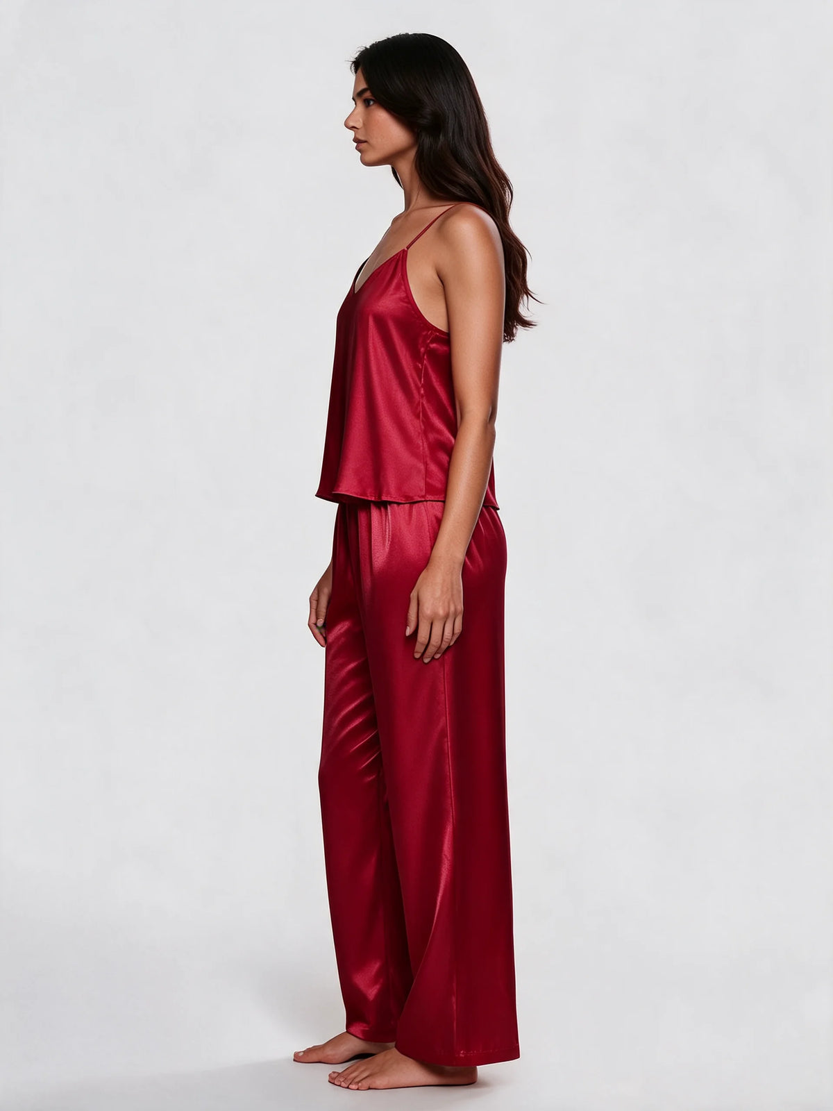 Satin Cami Pajama Set