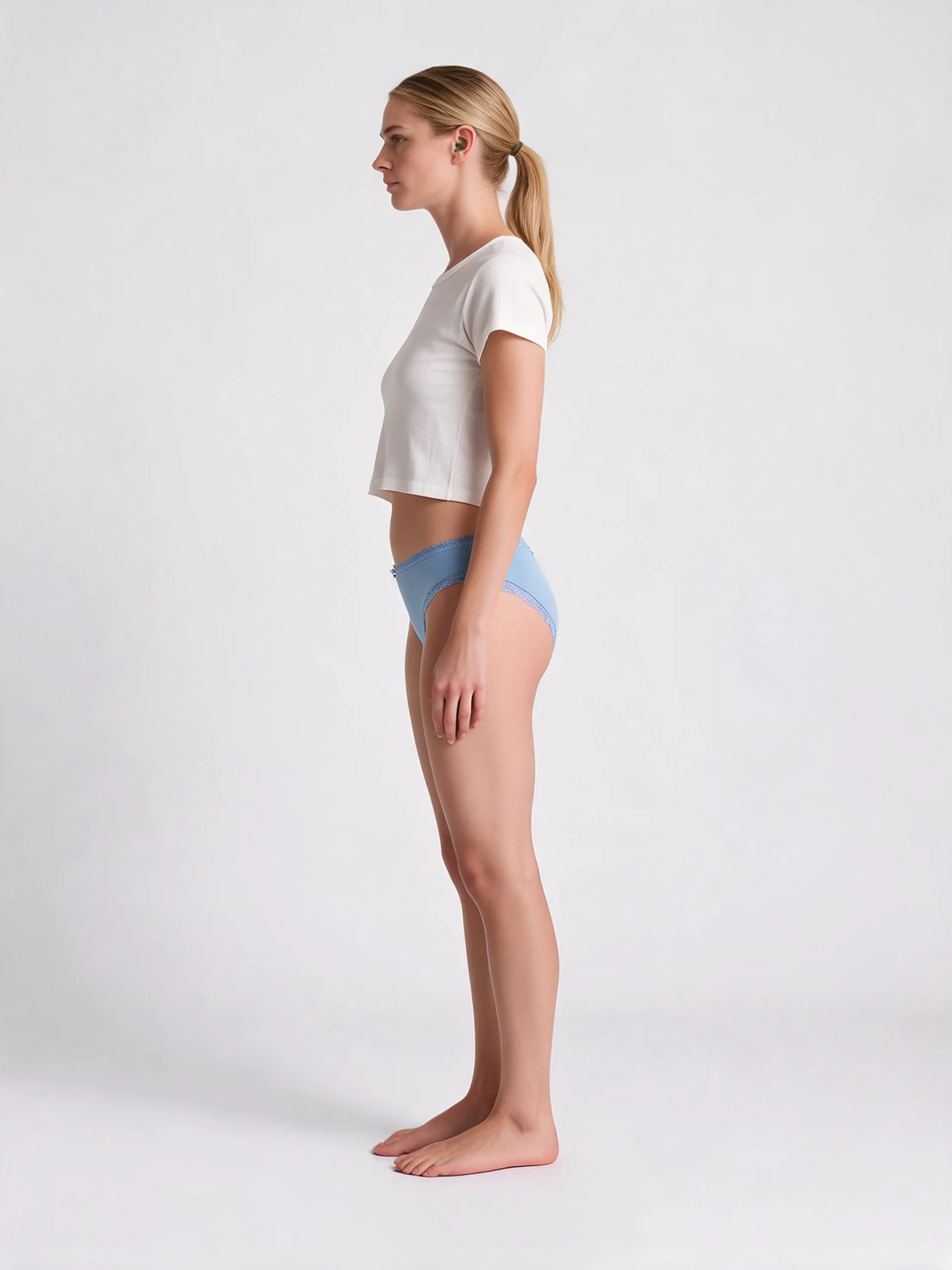 Cotton Lace Brief