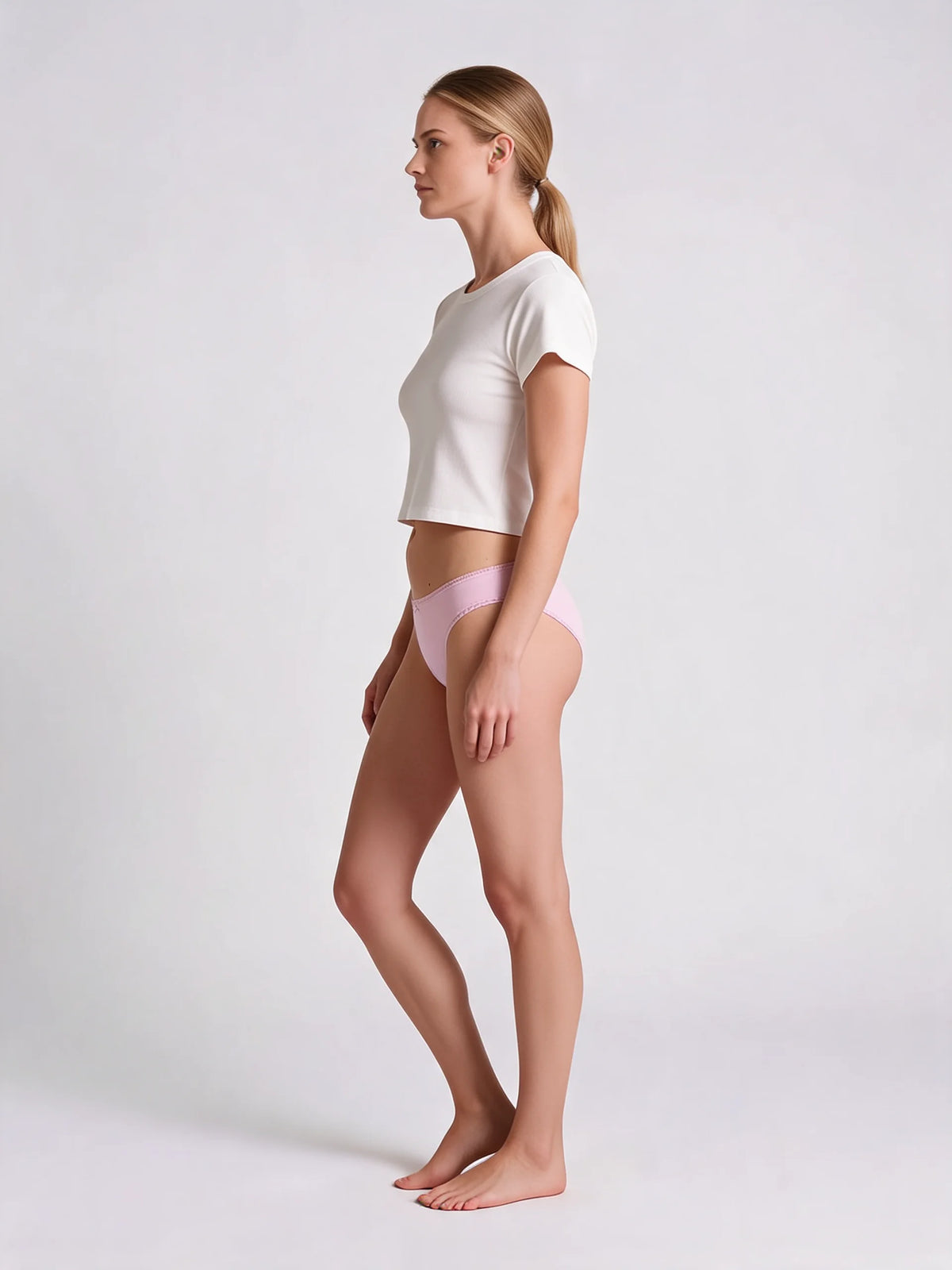 Cotton Lace Brief