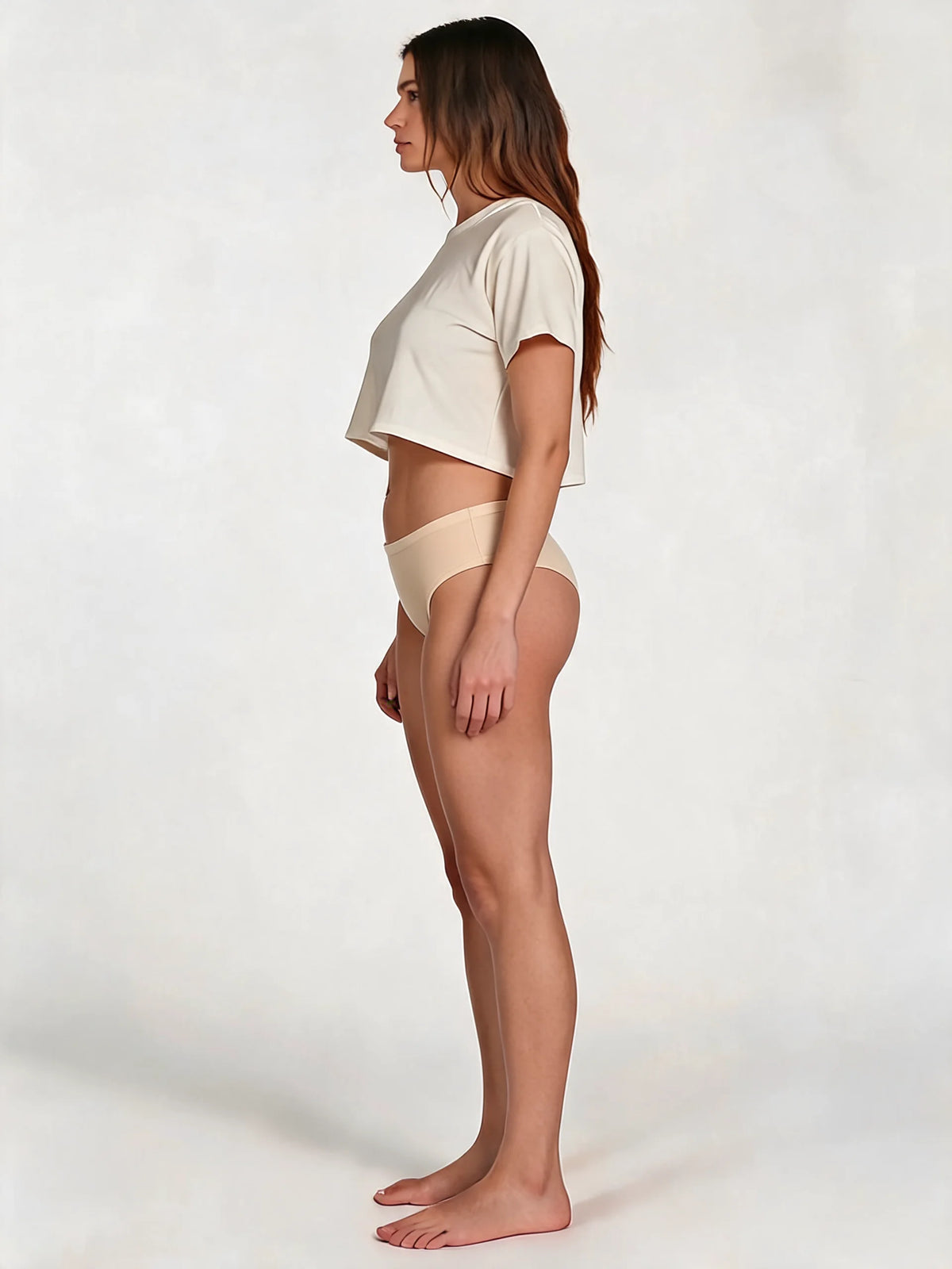 Womens High-Waisted Breathable Traceless Briefs