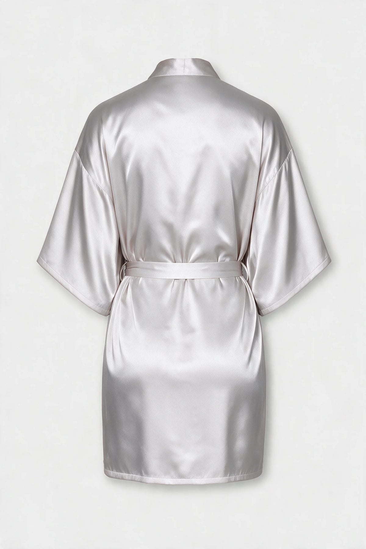 Satin Tie-Waist Robe