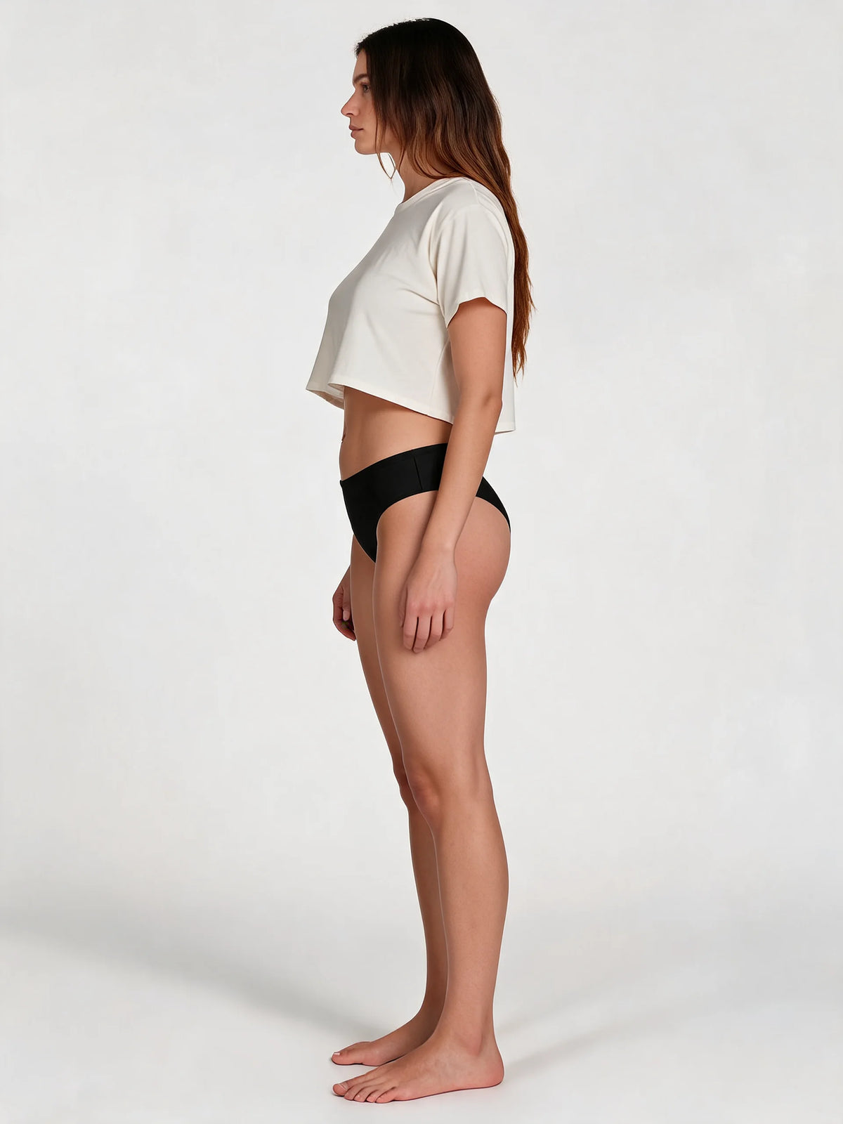 Womens High-Waisted Breathable Traceless Briefs
