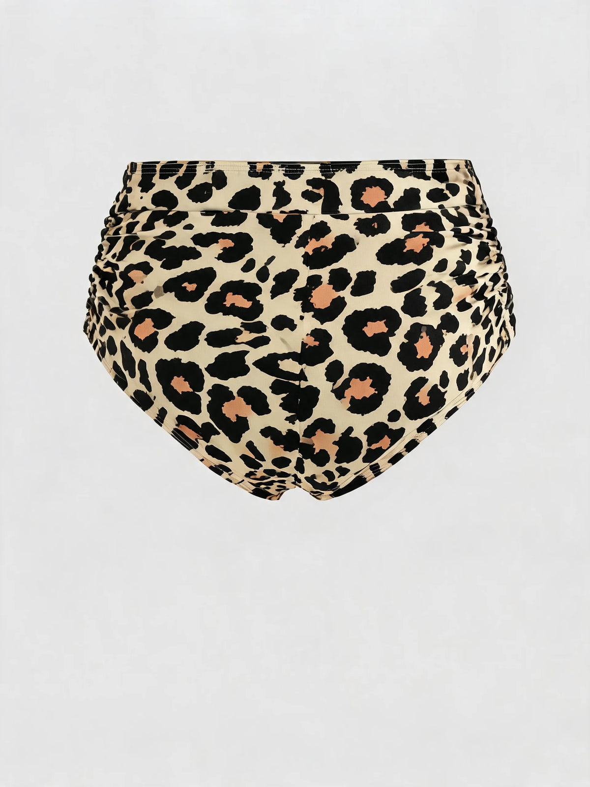 Women's High Waisted Ruched Bikini Bottoms