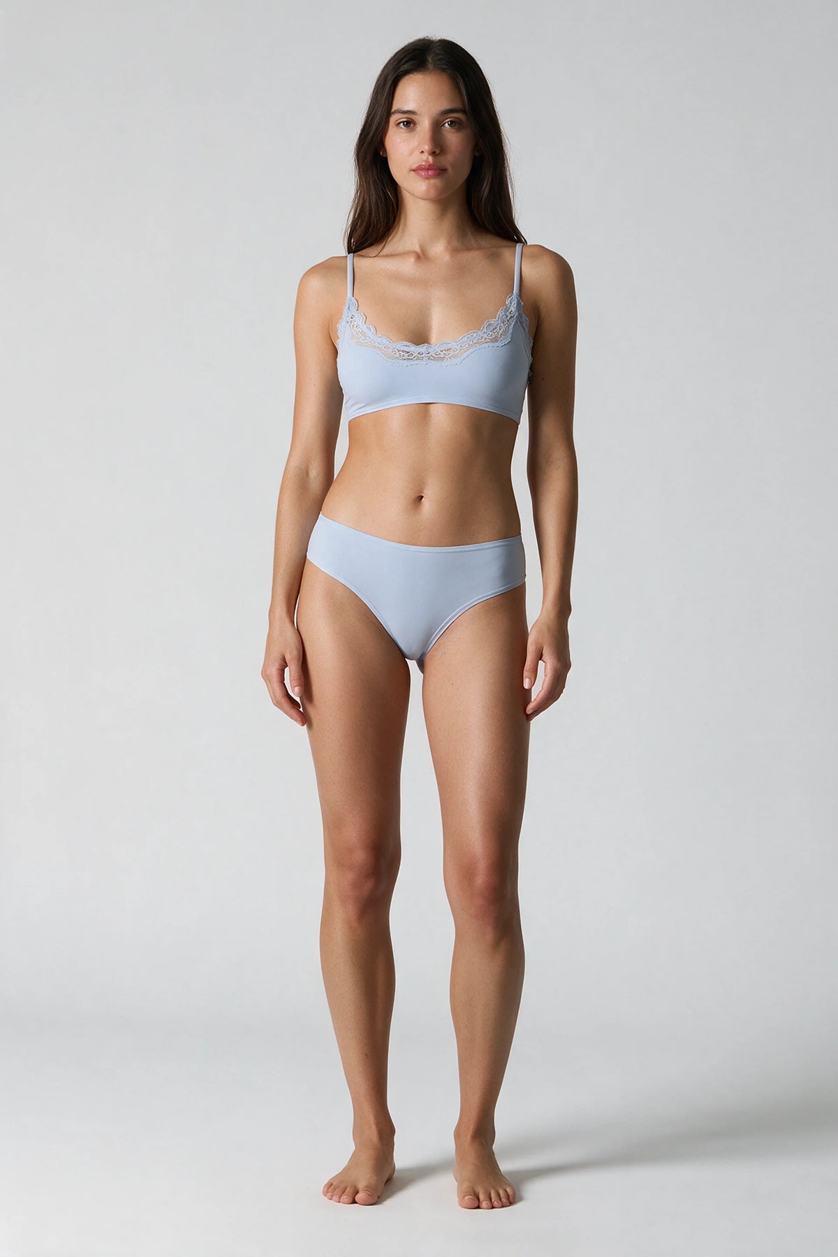 Lace Scoop Bralette Comfortable Seamless Underwear