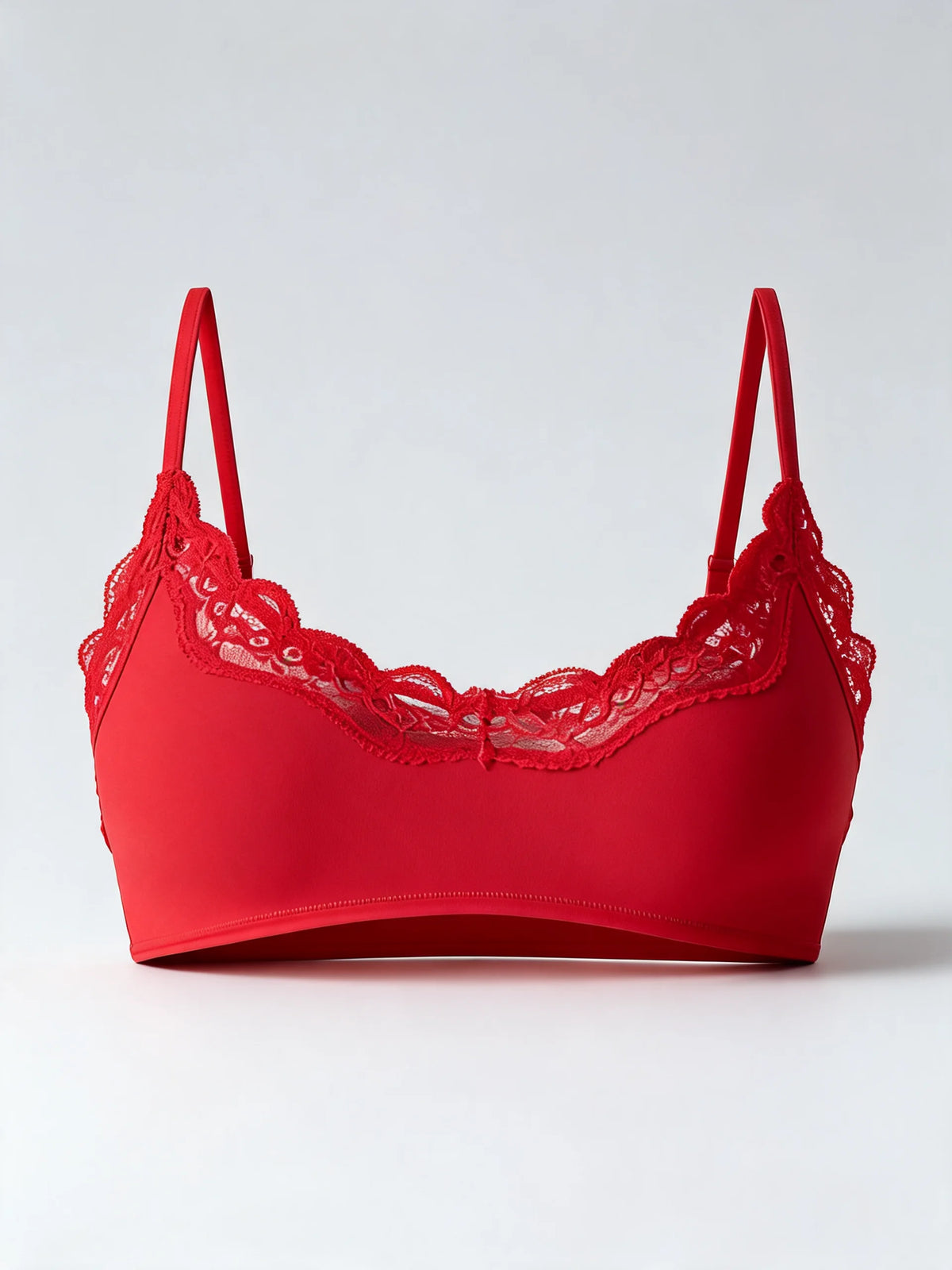 Lace Scoop Bralette Comfortable Seamless Underwear