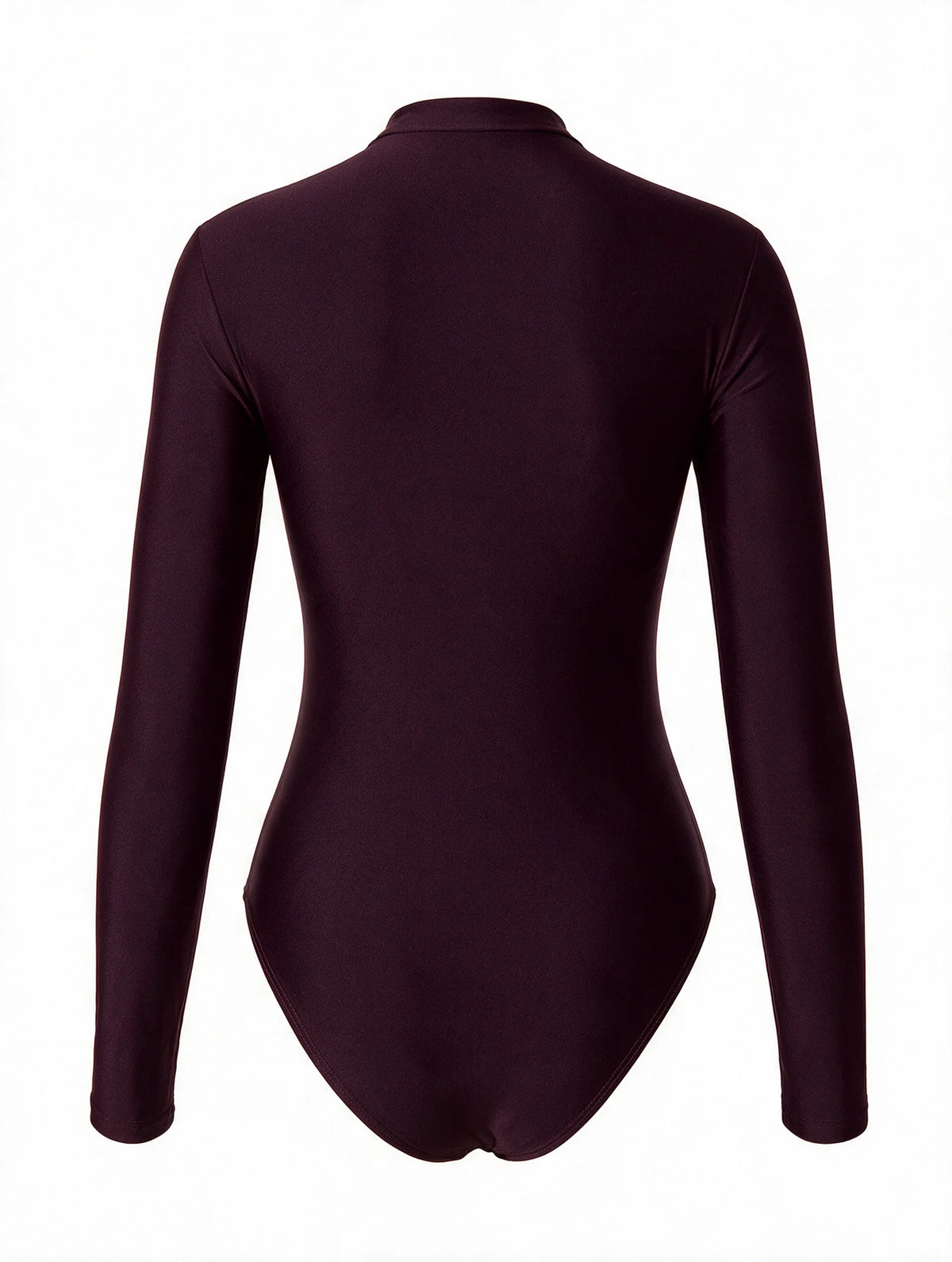 Long Sleeve Zip One-Piece Swimsuit