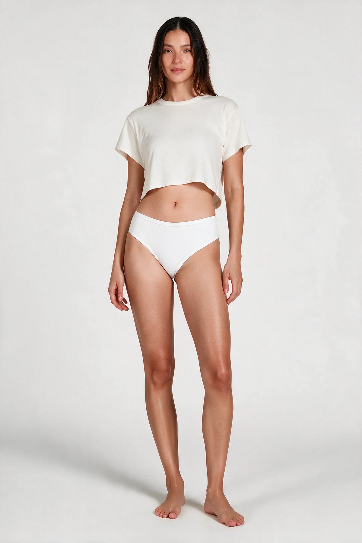 Womens High-Waisted Breathable Traceless Briefs
