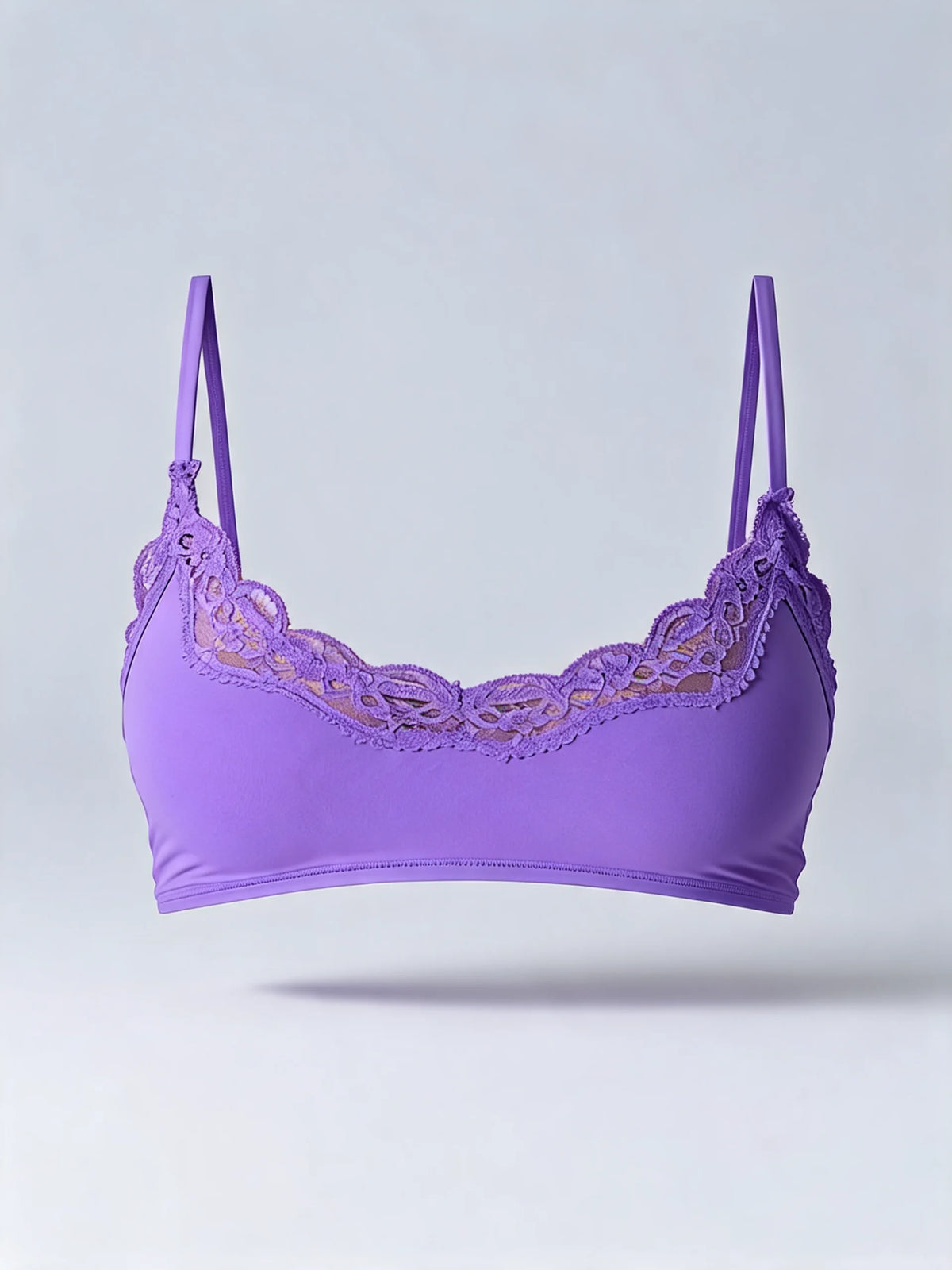 Lace Scoop Bralette Comfortable Seamless Underwear