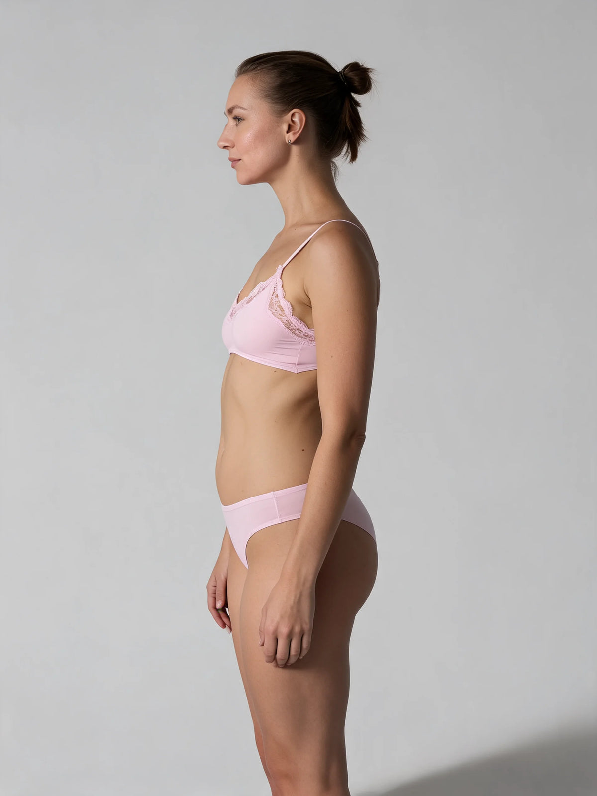 Lace Scoop Bralette Comfortable Seamless Underwear