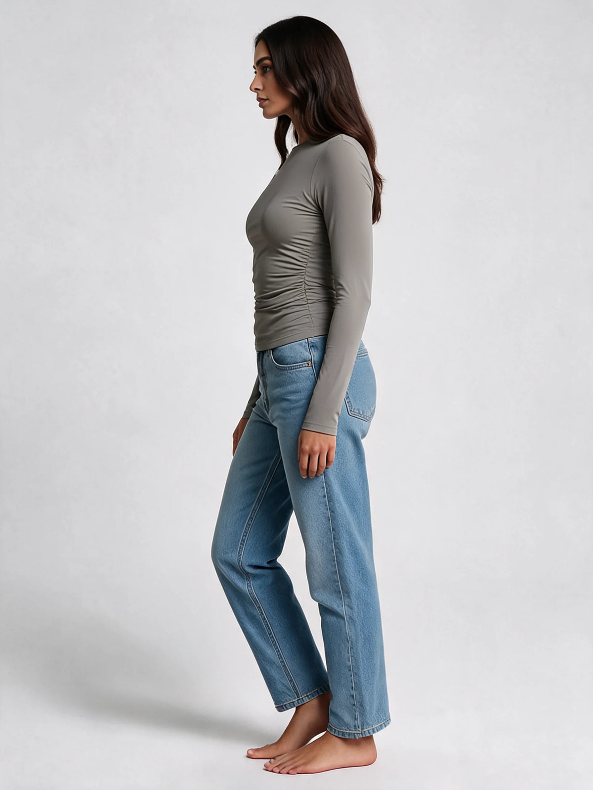 Slim Fit Long Sleeve Top
