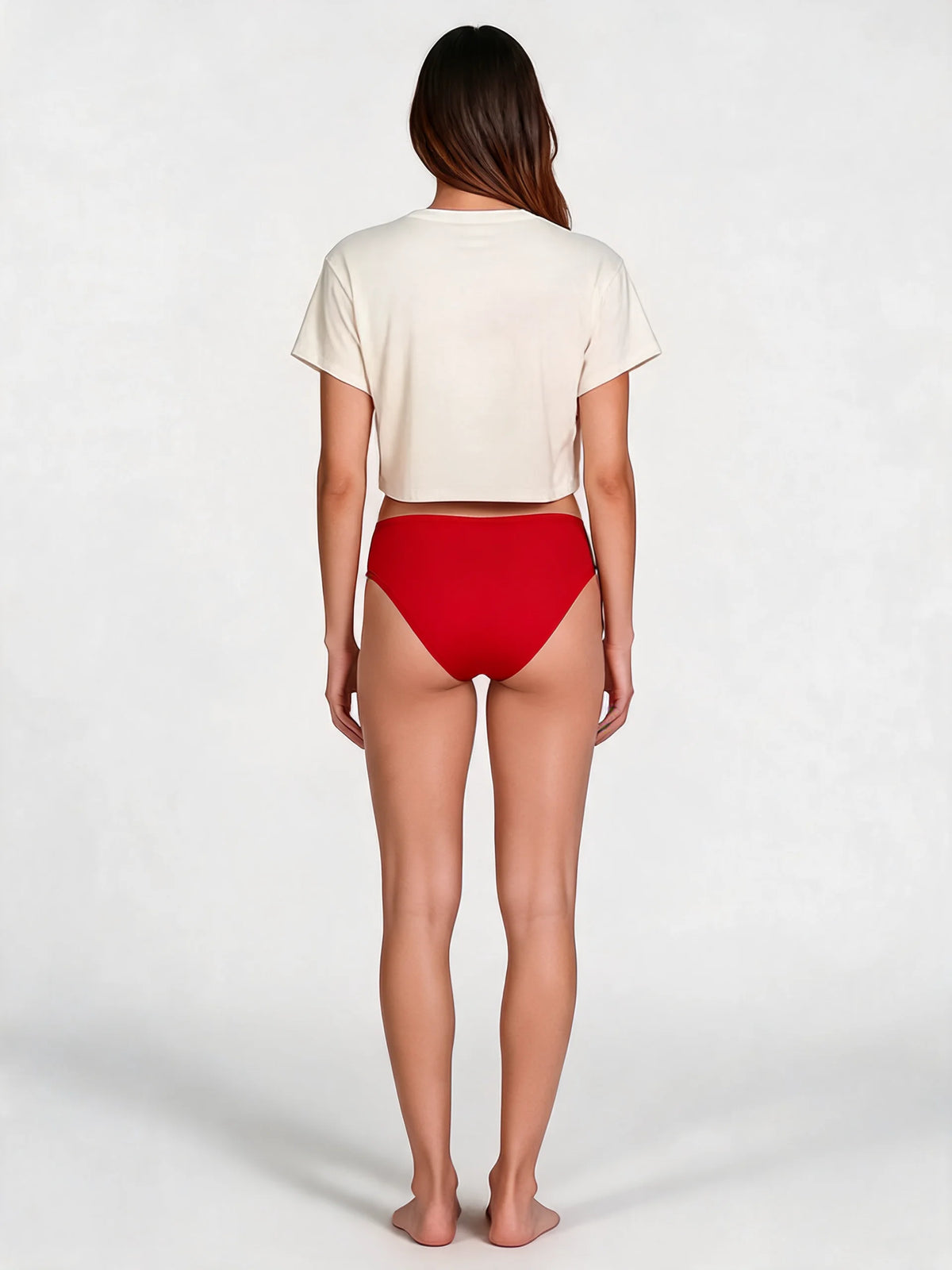 Womens High-Waisted Breathable Traceless Briefs