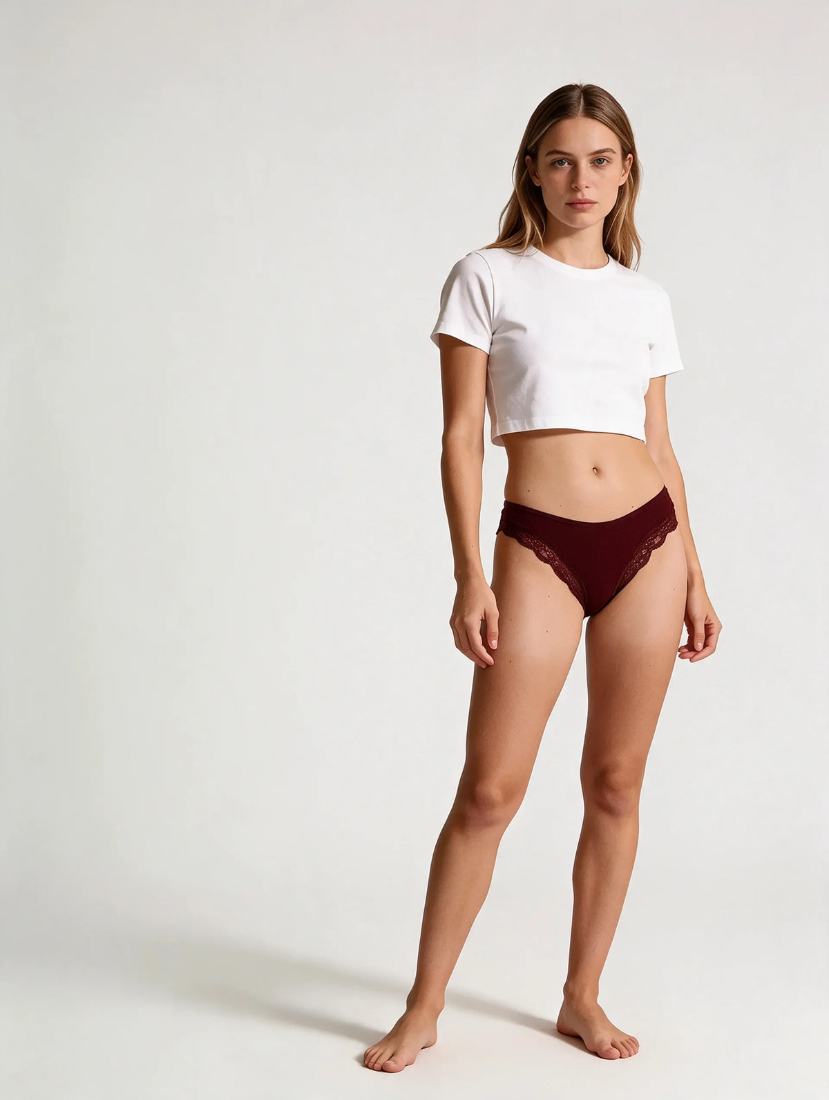 Lace Breathable Thong Underwear