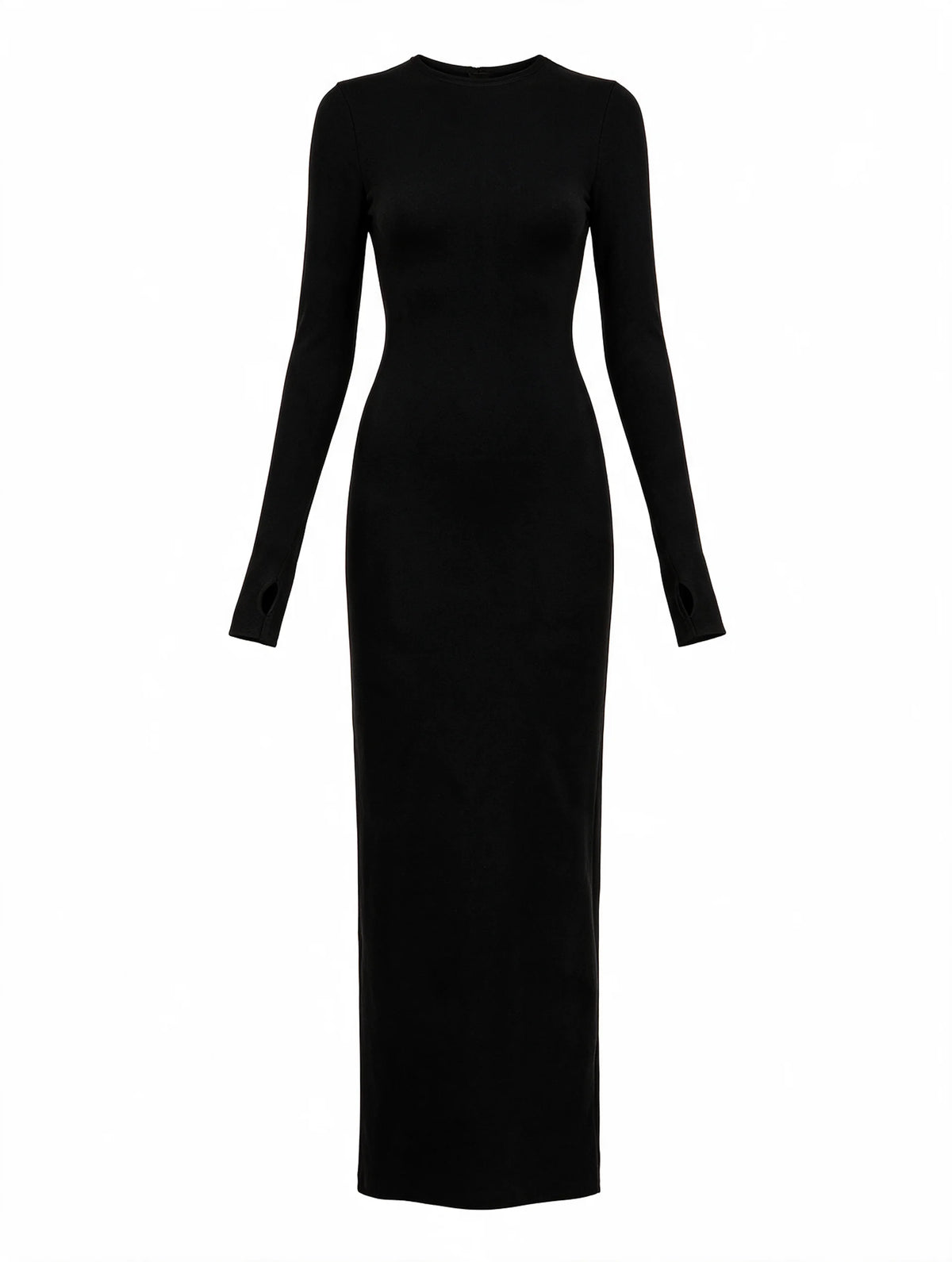 Long Sleeve Sculpt Maxi Dress