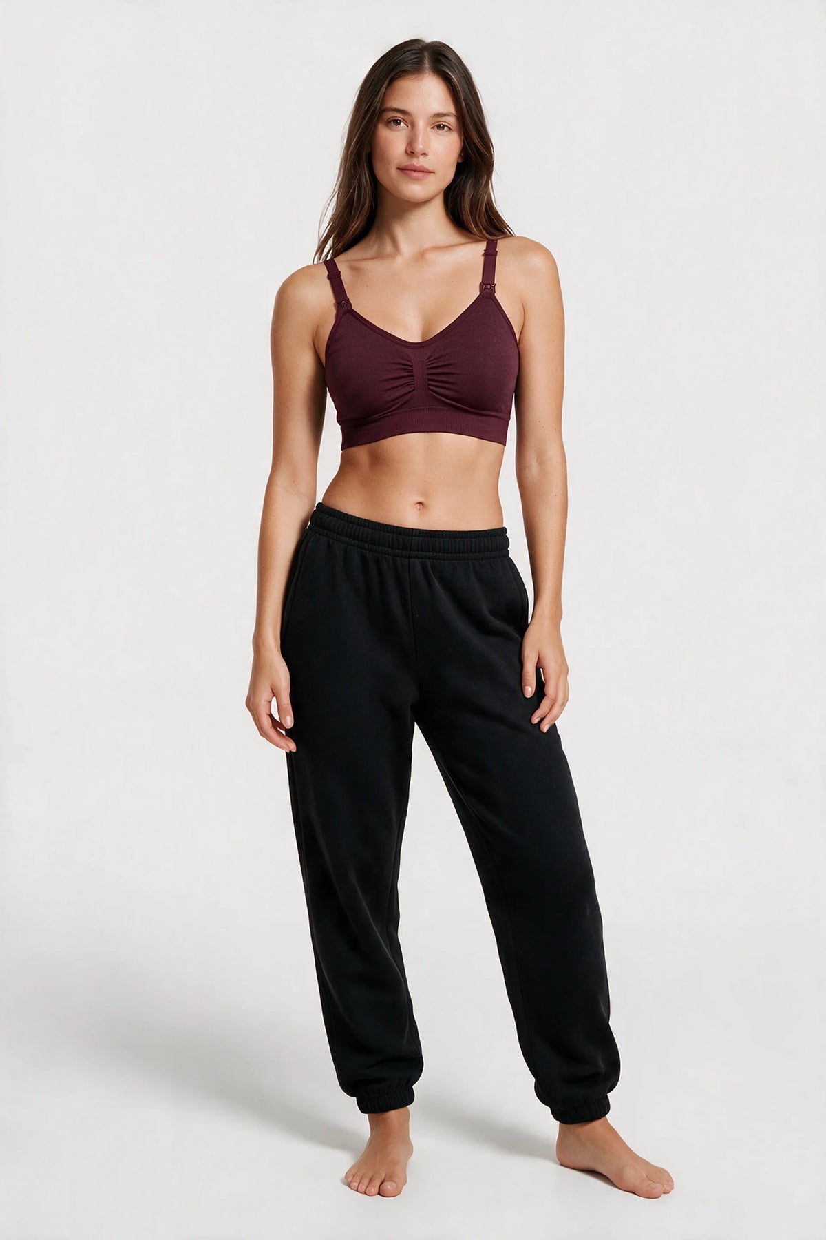 Maternity Nursing Bra Front Opening Push Up