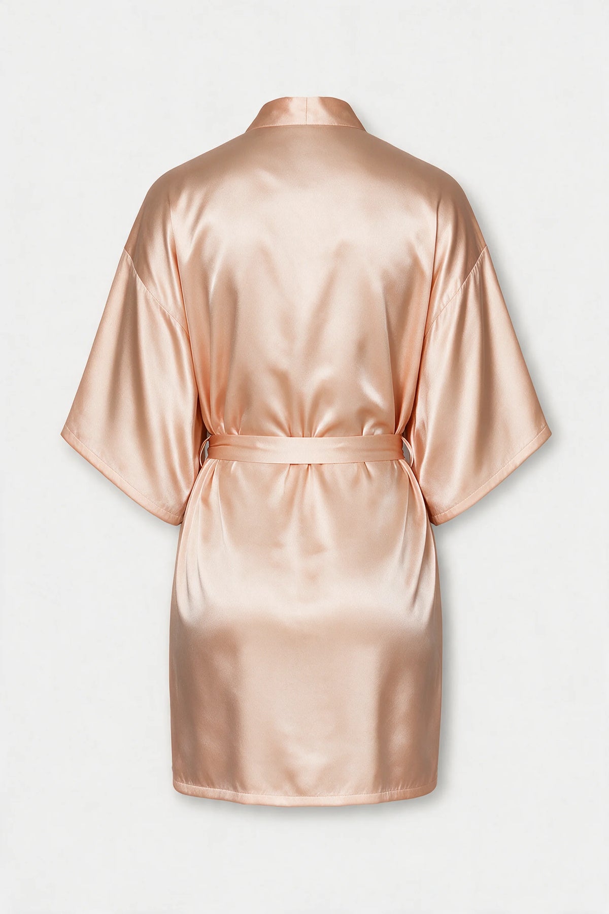 Satin Tie-Waist Robe