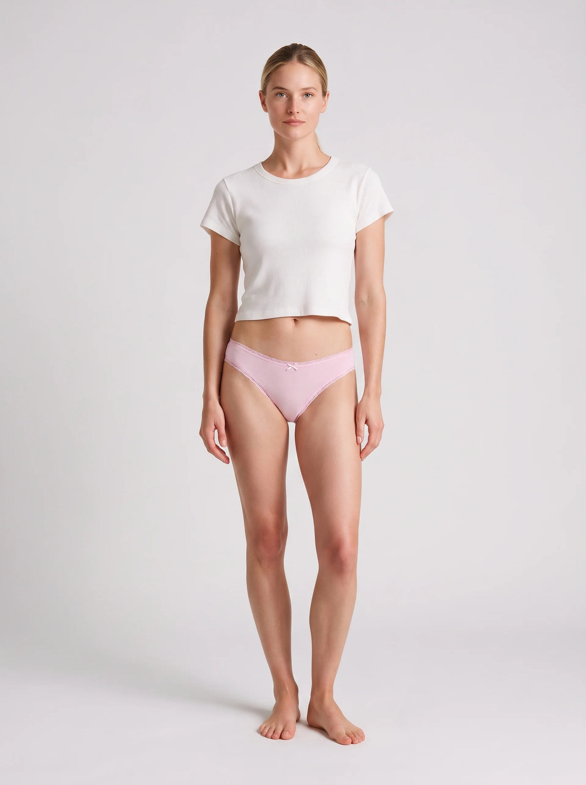 Cotton Lace Brief