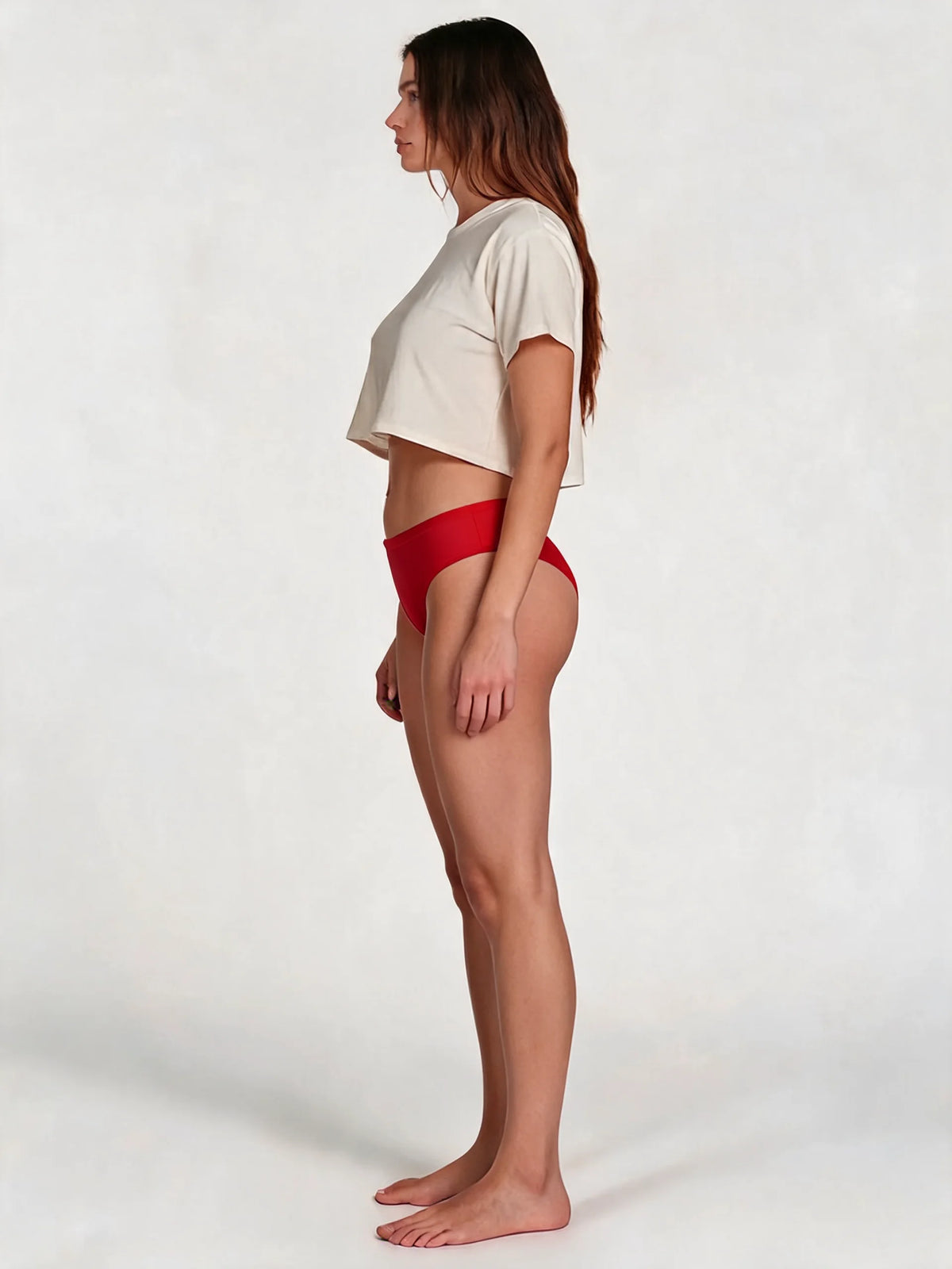 Womens High-Waisted Breathable Traceless Briefs